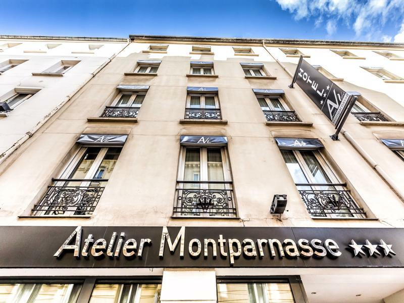 Atelier Montparnasse Hotel Paris Bagian luar foto